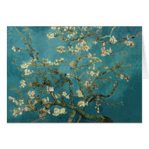 Tarjeta del flor de la almendra
