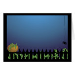 Tarjeta del fondo de Halloween