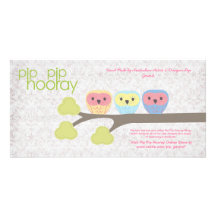 Tarjeta del forro de la pipa de la pipa Hooray par Tarjetas Con Fotos Personalizadas