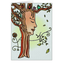 Tarjeta del galón del árbol
