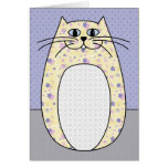 Tarjeta del "gato amarillo"