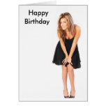 Tarjeta del individuo del cumpleaños