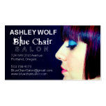 Tarjeta del lobo de Ashley Tarjeta De Visita