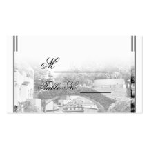 Tarjeta del lugar del boda del destino de San Anto Tarjeta De Visita