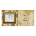 Tarjeta del marco de la foto del vintage tarjetas fotográficas personalizadas