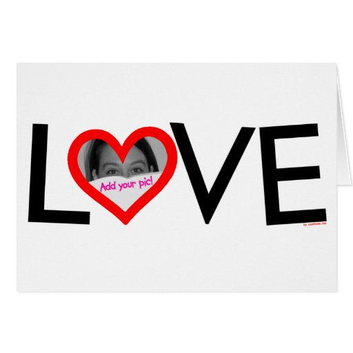 Tarjeta del marco del AMOR