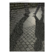 Tarjeta del monumento de Vietnam