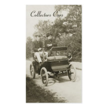 Tarjeta del negocio automovilístico del vintage plantillas de tarjetas de visita