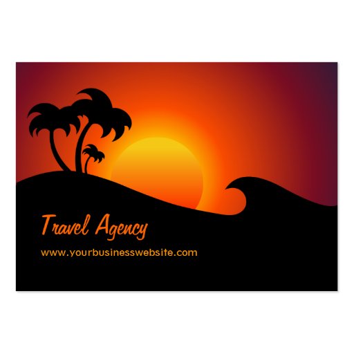 Tarjeta del negocio de representación del viaje plantillas de tarjetas de visita