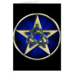 Tarjeta del Pentagram de Triquetra