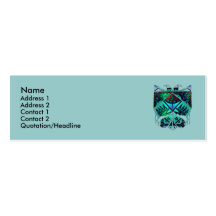 Tarjeta del perfil de dos Eagles Tarjeta De Visita