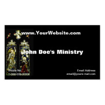 Tarjeta del perfil de Windows de la iglesia Tarjeta De Visita