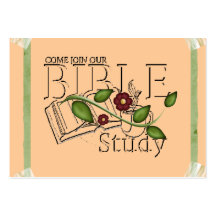 Tarjeta del perfil del estudio de la biblia tarjetas personales