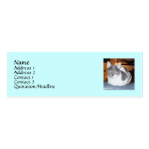 tarjeta del perfil del sammawow plantilla de tarjeta de negocio