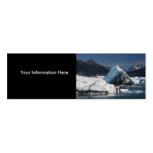 tarjeta del perfil o de visita, paisaje marino tarjeta personal