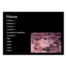 tarjeta del perfil o de visita, paisaje tarjeta de visita