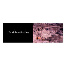 tarjeta del perfil o de visita, paisaje tarjeta de visita