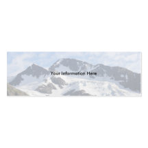 tarjeta del perfil o de visita, paisaje tarjeta de negocio