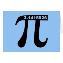 Tarjeta del pi