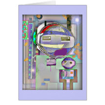 Tarjeta del robot de Zwicky y de Foobar