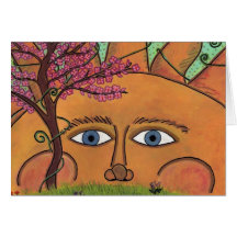 Tarjeta del Sun-Saludo de la primavera