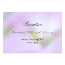 Tarjeta descolorada de la recepción de la flor comunicado personal  
