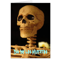 Tarjeta - Día de los Muertos