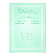 Tarjeta dulce de las direcciones del estilo del po invitacion personalizada