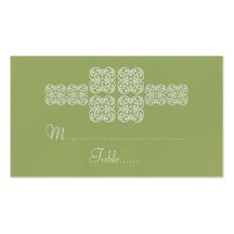 Tarjeta elegante bohemia sabia del lugar del boda tarjeta de visita