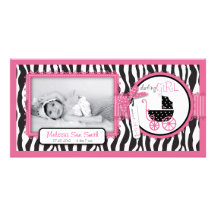 Tarjeta elegante de la foto del boutique tarjeta personal con foto