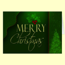 Tarjeta elegante de las Felices Navidad tarjetas