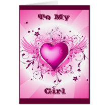 Tarjeta elegante del el día de San Valentín del mo