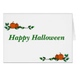 Tarjeta en blanco de Halloween