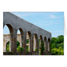 Tarjeta en blanco del coliseo reservado