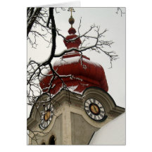 Tarjeta en blanco Nevado Salzburg