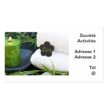 Tarjeta EPA zen (ambiente verde) Tarjeta Personal