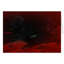 Tarjeta extranjera del ataque 01 del zombi