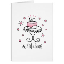 Tarjeta fabulosa 50