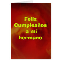Tarjeta - Feliz Cumpleaños un hermano del MI