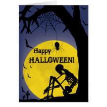 Tarjeta feliz de Haloween