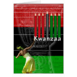 Tarjeta feliz de Kwanzaa