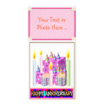 Tarjeta FELIZ de la foto del aniversario. Ideas ún Tarjeta Fotografica