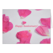 Tarjeta feliz del aniversario