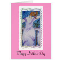 Tarjeta feliz del día de madre