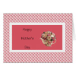 Tarjeta feliz del día de madres