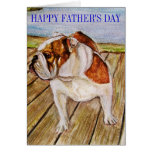 Tarjeta feliz del día de padre
