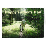Tarjeta feliz del día de padre