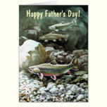 Tarjeta feliz del día de padre - personalizable tarjetas