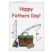 Tarjeta feliz del día de padres con las artes de p