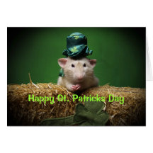 Tarjeta feliz del día del St. Patricks